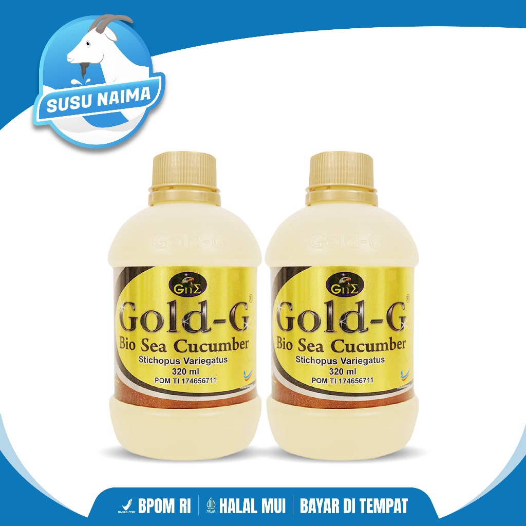 

Gold G 320ml - JELLY GAMAT GOLD G 320 ML ORIGINAL [Paket 2botol]
