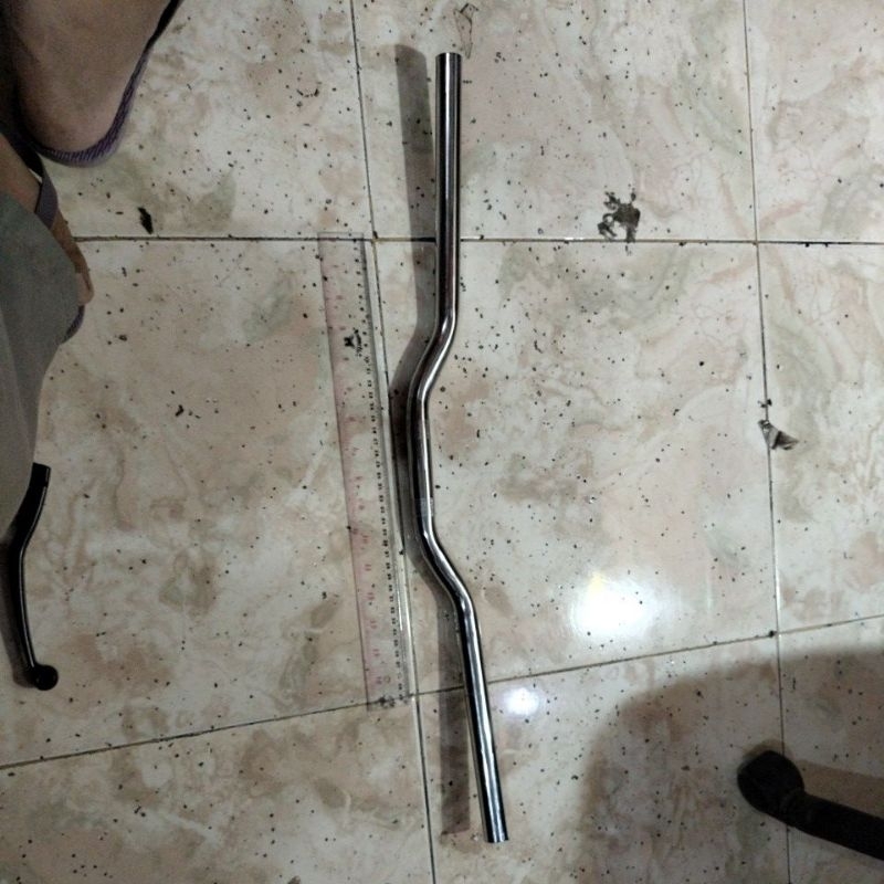 STANG STIR LOW STANG STIR STREET CUB STANG STIR MOTOR UNIVERSAL PIPA BESI CHROME KROM