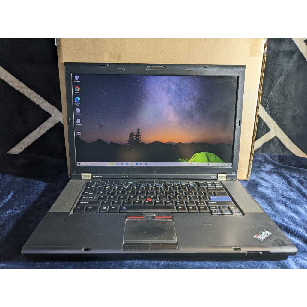 Laptop Lenovo Thinkpad T520 Core i7 SSD Ram 16 Nvidia Murah Mulus