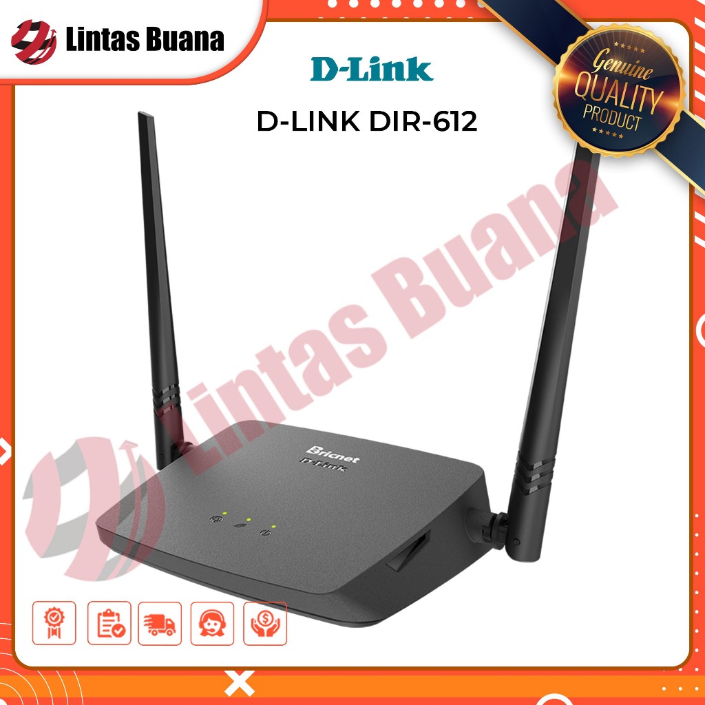 ROUTER WIRELESS D-LINK DIR 612 Wireless N 300 ROUTER Dlink DIR612