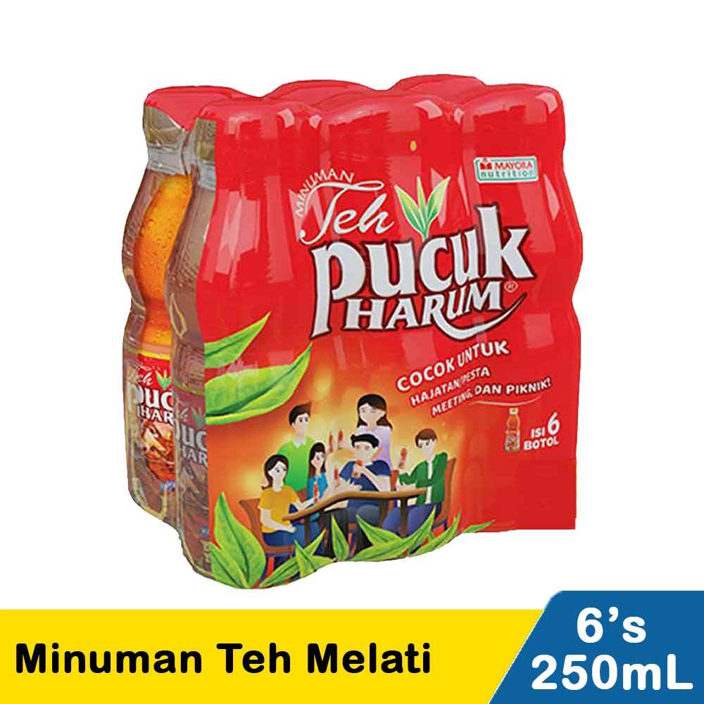 

Pucuk Harum Minuman Teh Melati 250ml 1Pak isi 6 Pcs