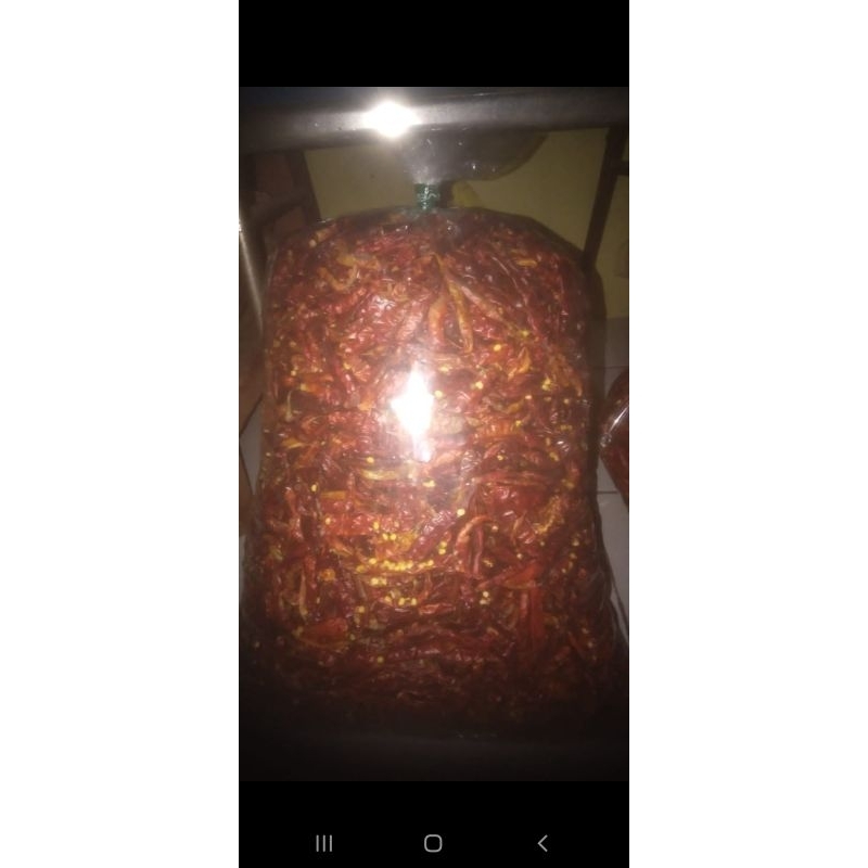 

cabe kering teja super pedes tanpa tangkai