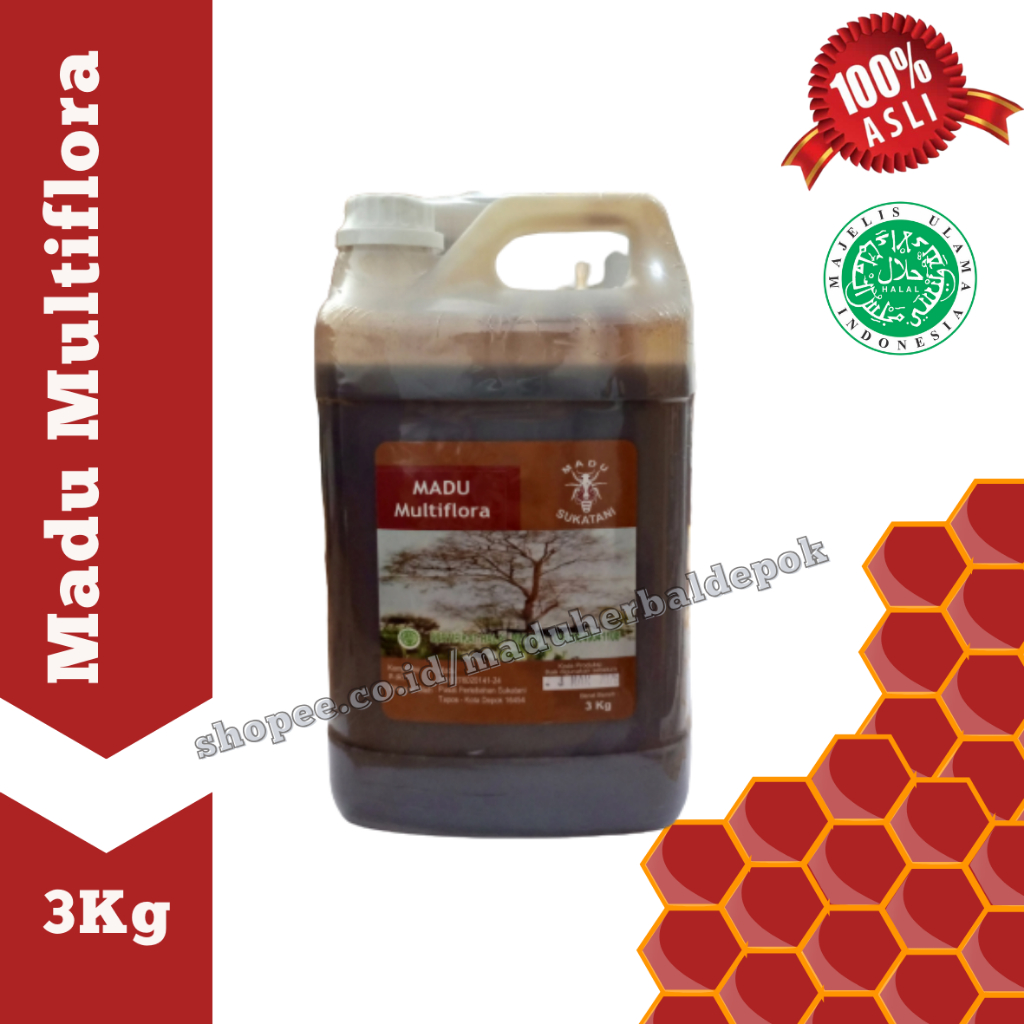 

Madu Sukatani Multiflora 3kg