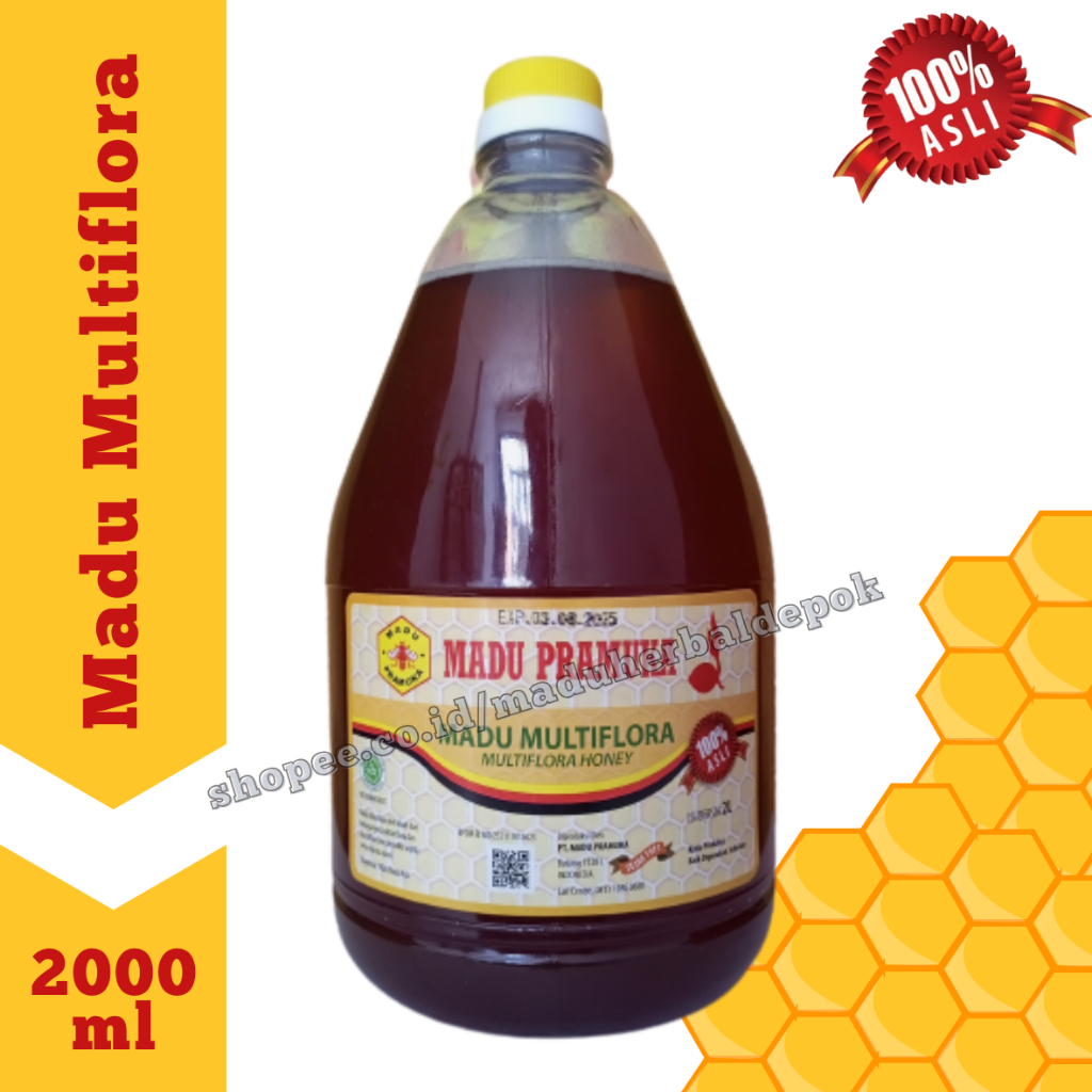 

madu pramuka multiflora 2000ml