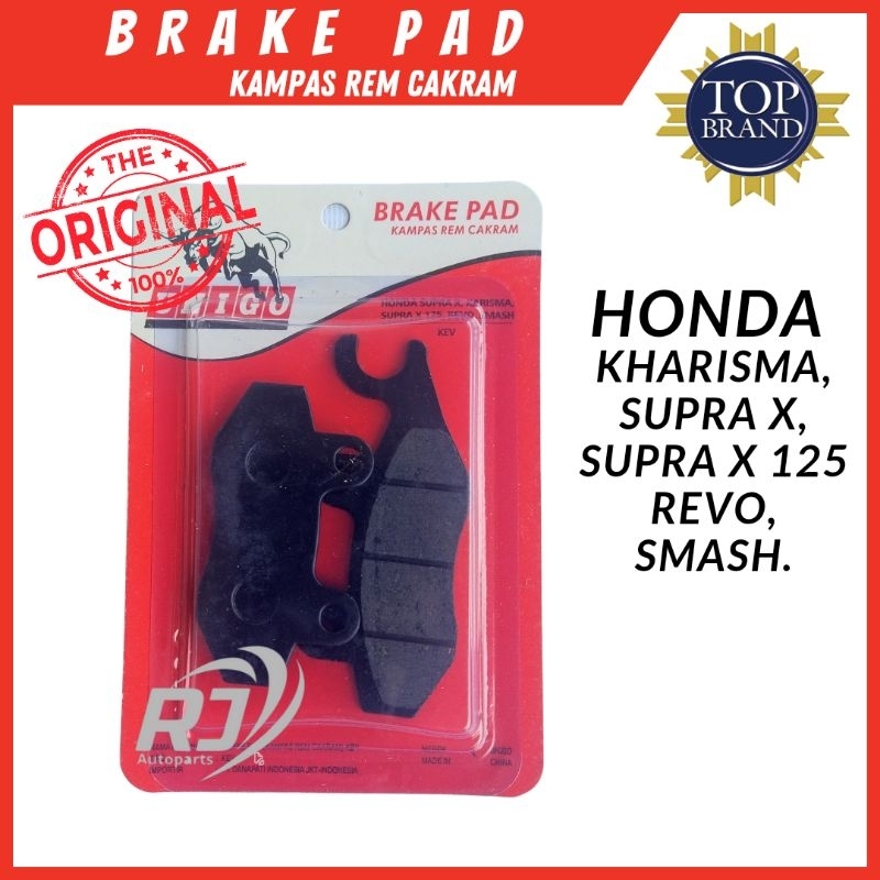 KAMPAS REM CAKRAM MOTOR HONDA KHARISMA, SUPRA X,125, REVO, SMASH