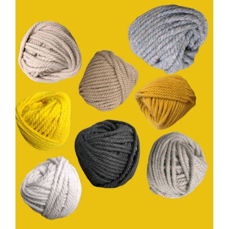 

Tali katun Macrame part 1/ harga per meter