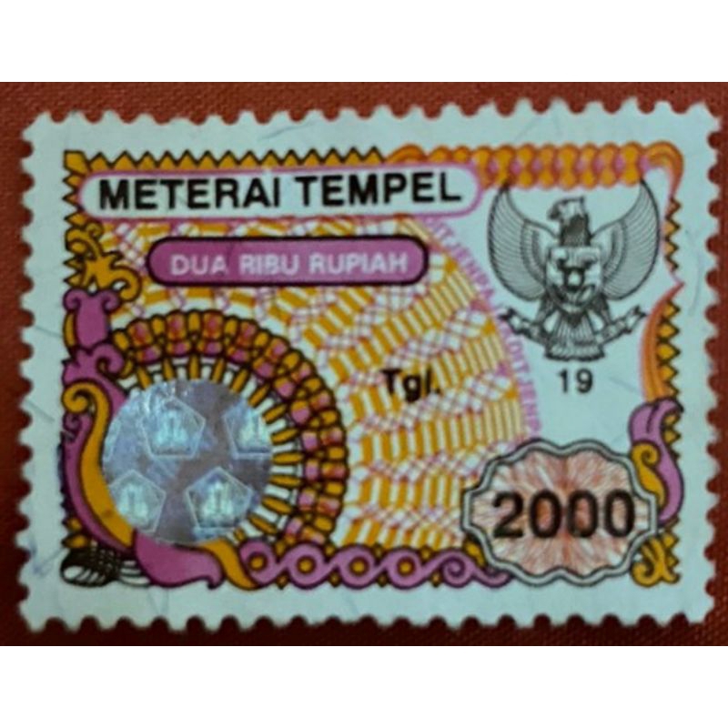 MATERAI 2000 TAHUN 1996-1999 ASLI