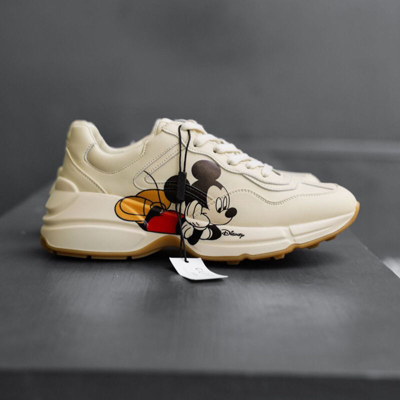 SEPATU CEWEK GUCCI RHYTON MICKEY MOUSE