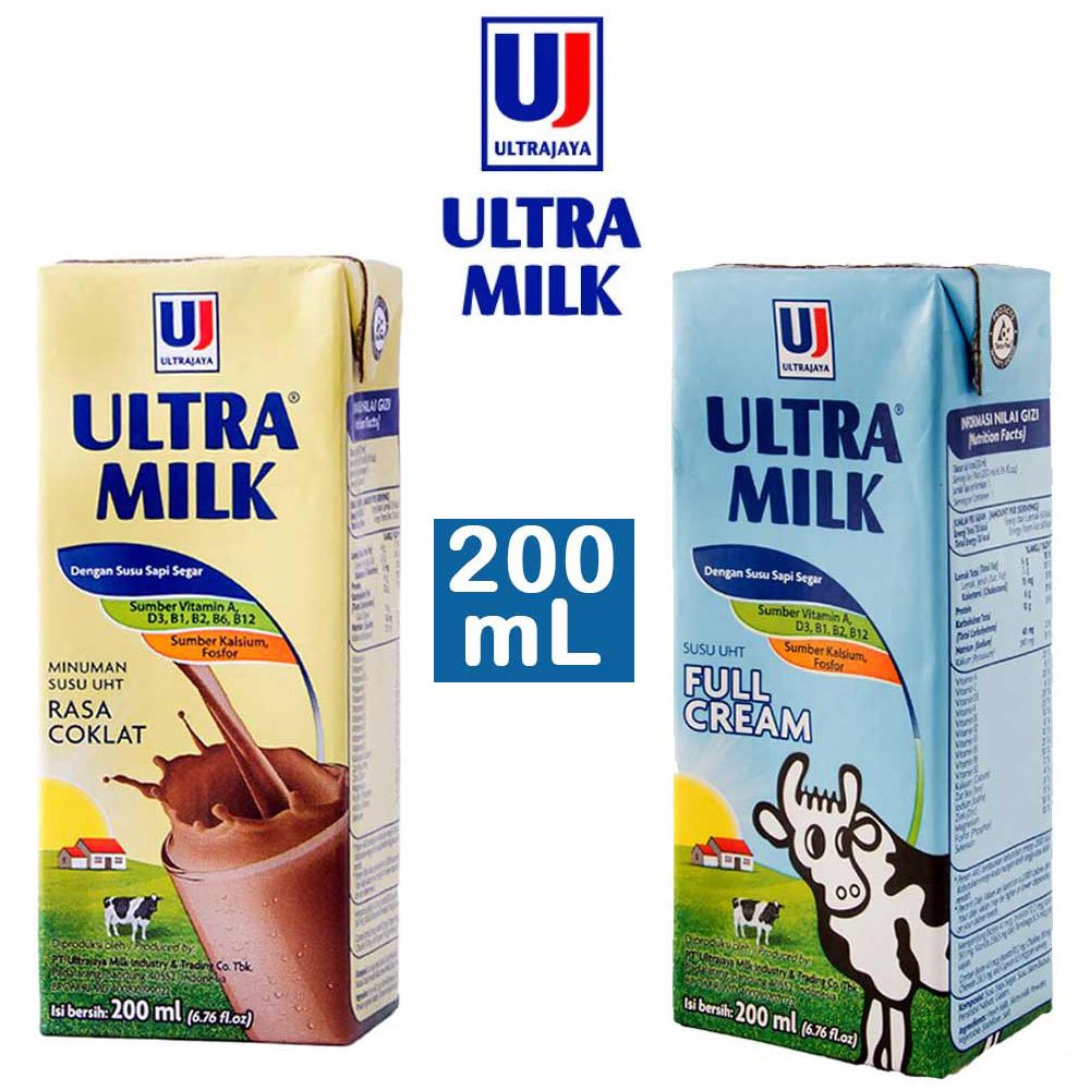 

UltraJaya Ultra susu UHT Milk 200ml 200 ml