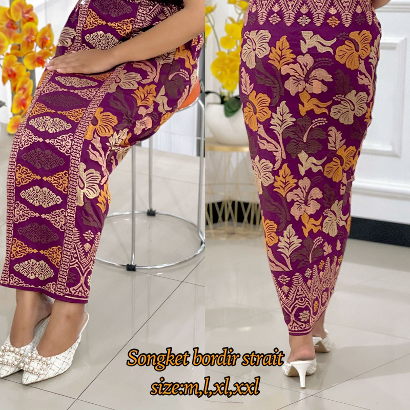 KAMEN JADI SONGKET BORDIR|KAMEN JADI BALI|KAMEN JADI MURAH