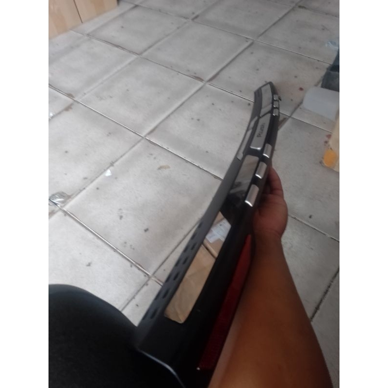 sill plate sillplate belakang mobil rush terios 2022-2025 + reflektor