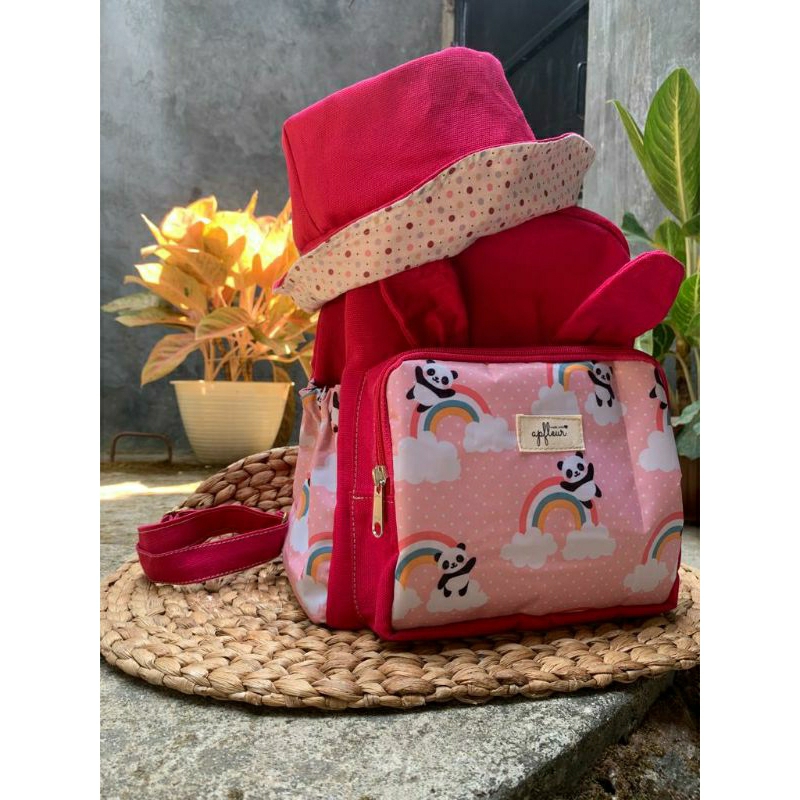 Ransel anak / tas ransel anak/ tas kanvas anak / tas paud / tas anak TK / tas kanvas toodler / ranse