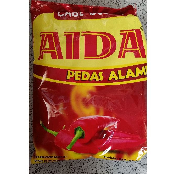 

Cabe bubuk Aida 100% asli 500g