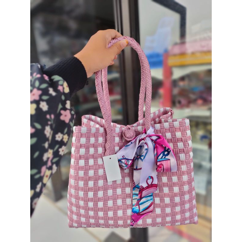 Tas anyaman jali jali premium