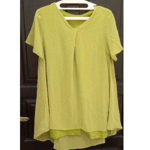 New  Blouse Atasan Bahan Sifon Made in Japan