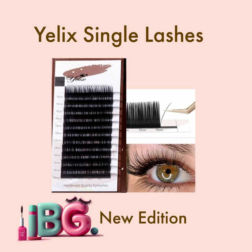Yelix Individual lashes Super Matte / Yelix Single Lashes New Edition