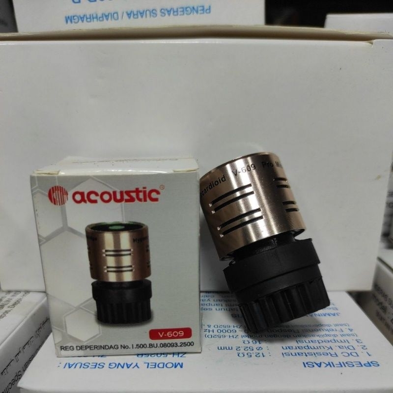 Spul Microphone Acoustic V-609 Spol Mic Acoustic V 609 Original