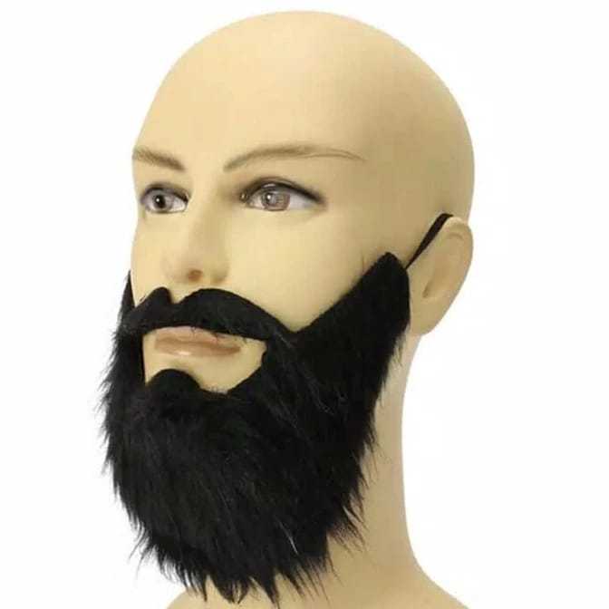 Hairclip bewok palsu jenggot palsu 67