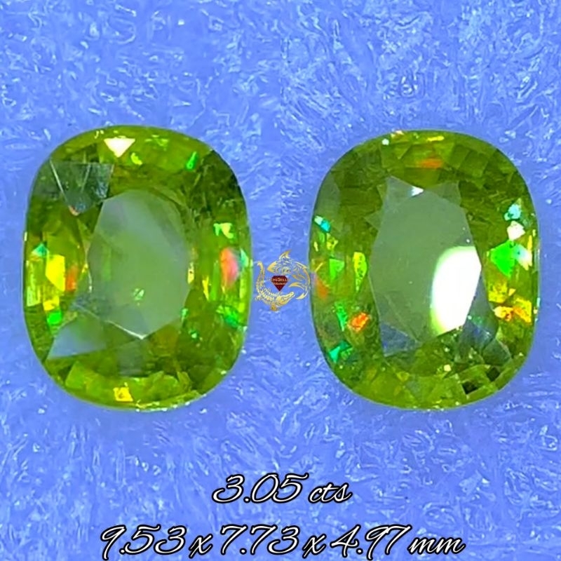 Natural Rainbow Sphene 3.05 cts