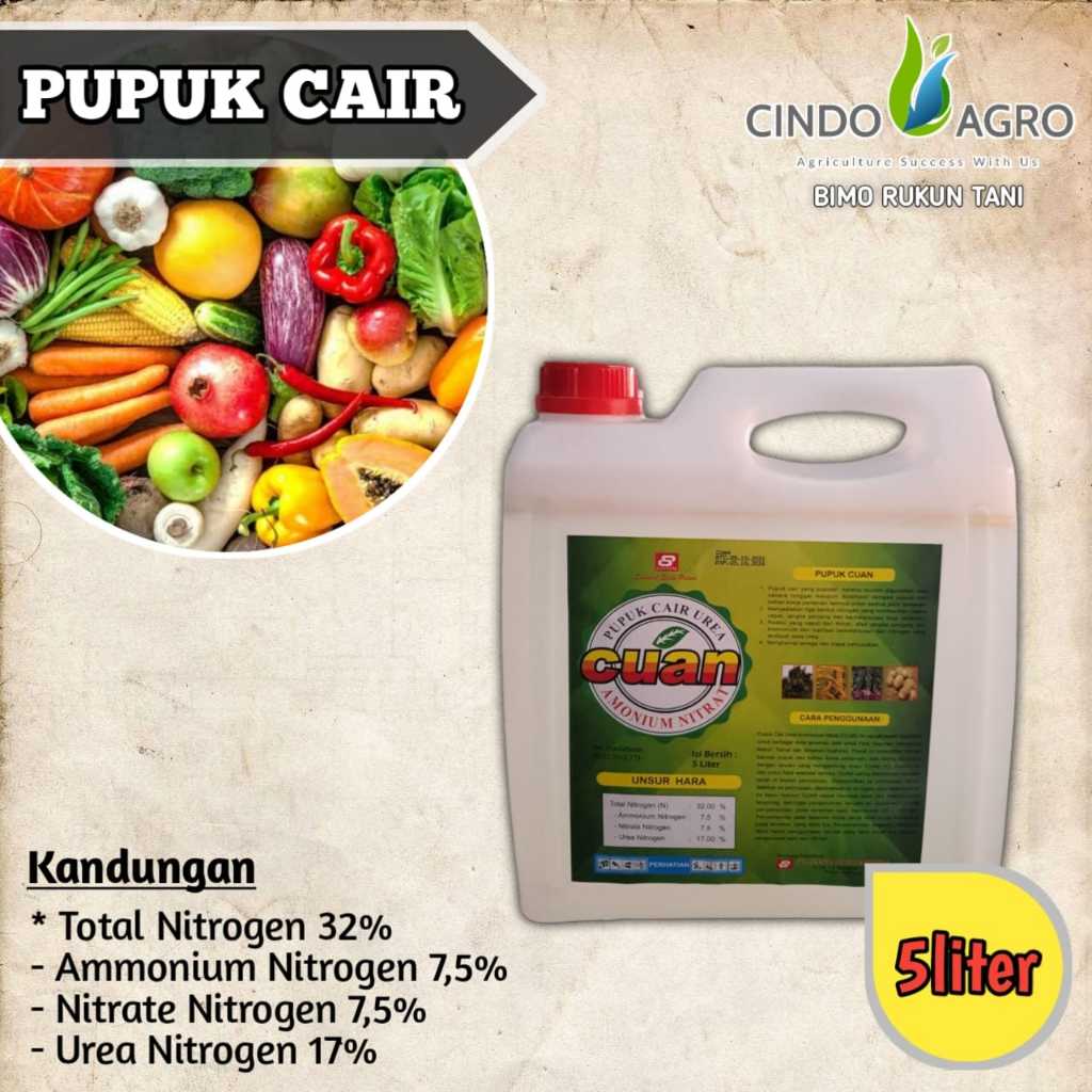 CUAN Urea Cair - 5liter