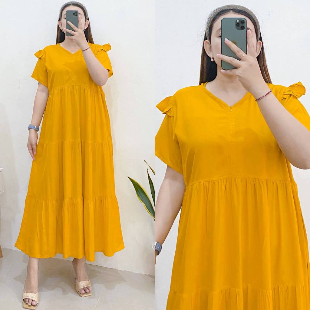 KEJORA DRESS POLOS/DASTER SUSUN RAYON/DASTER RAYON BUSUI/DASTER REMPEL SUSUN BY WAFA