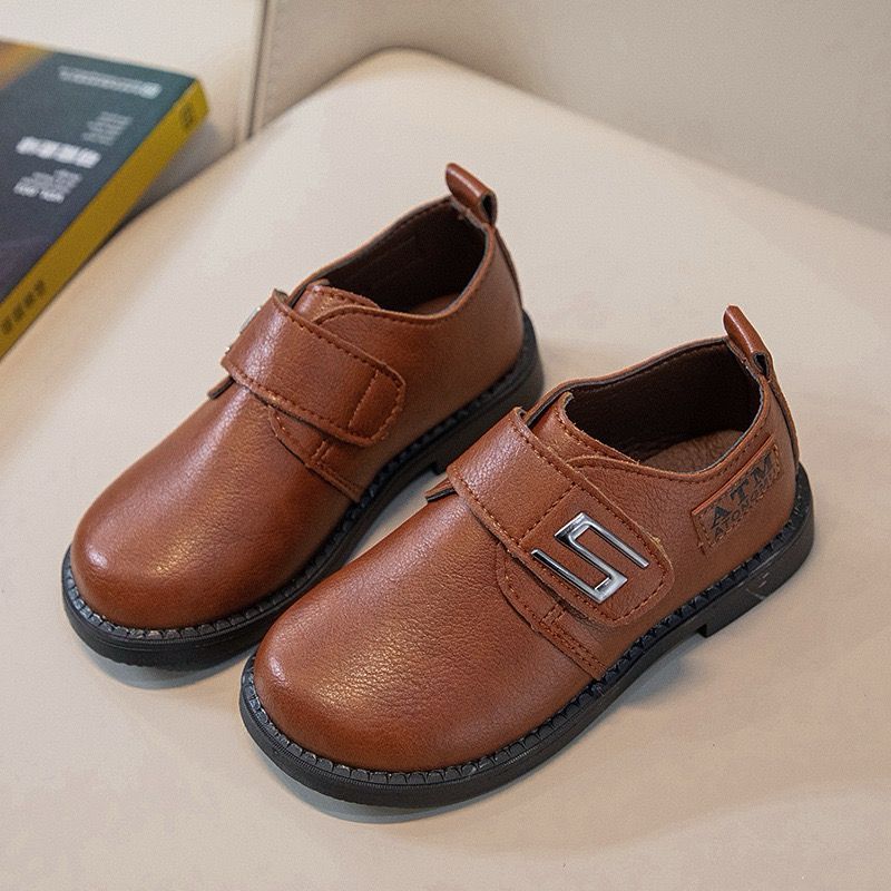 [Angelmall.ID] Sepatu formal anak laki-laki sepatu kulit pantofel import premium