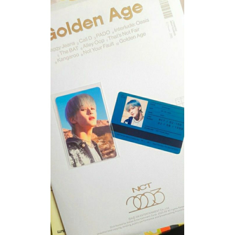 POB Mark Hottrack NCT Golden age