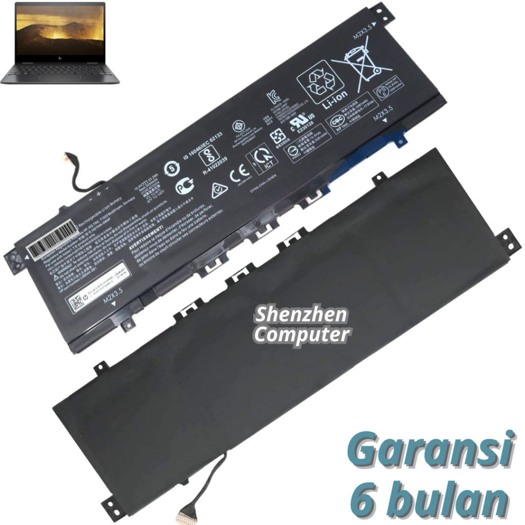 Baterai charger HP Envy X360 13-AR0000 AR0009AU AR0108AU AR0127AU KC04XL battery adaptor adapter