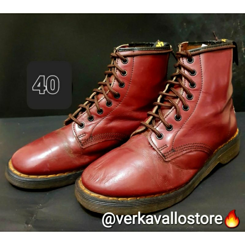 HAWKINS DOCMART RED CHERRY