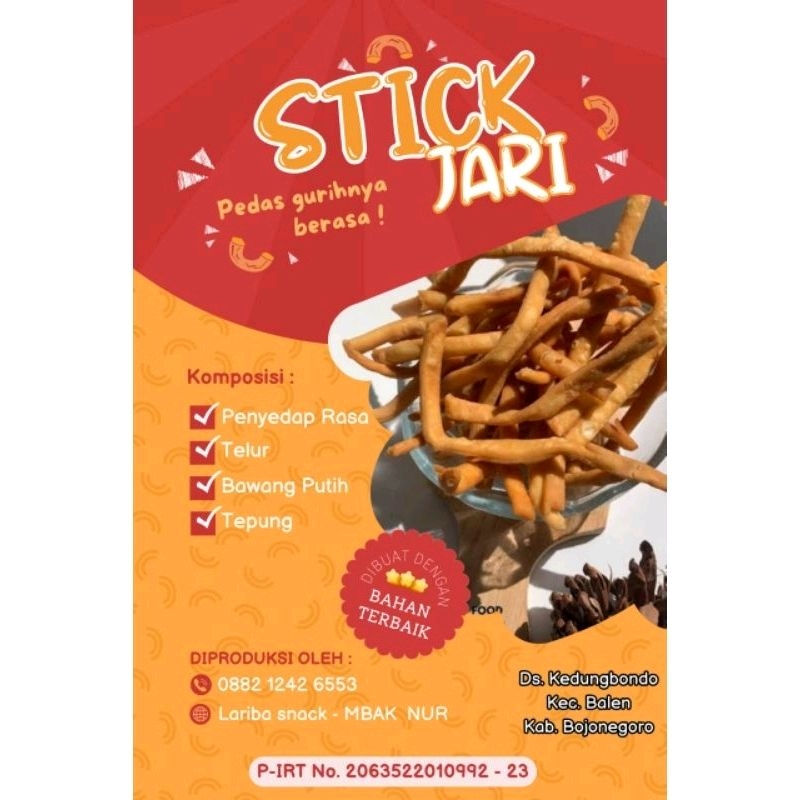 

Jajanan lebaran stick jari gurih / untuk bingkisan