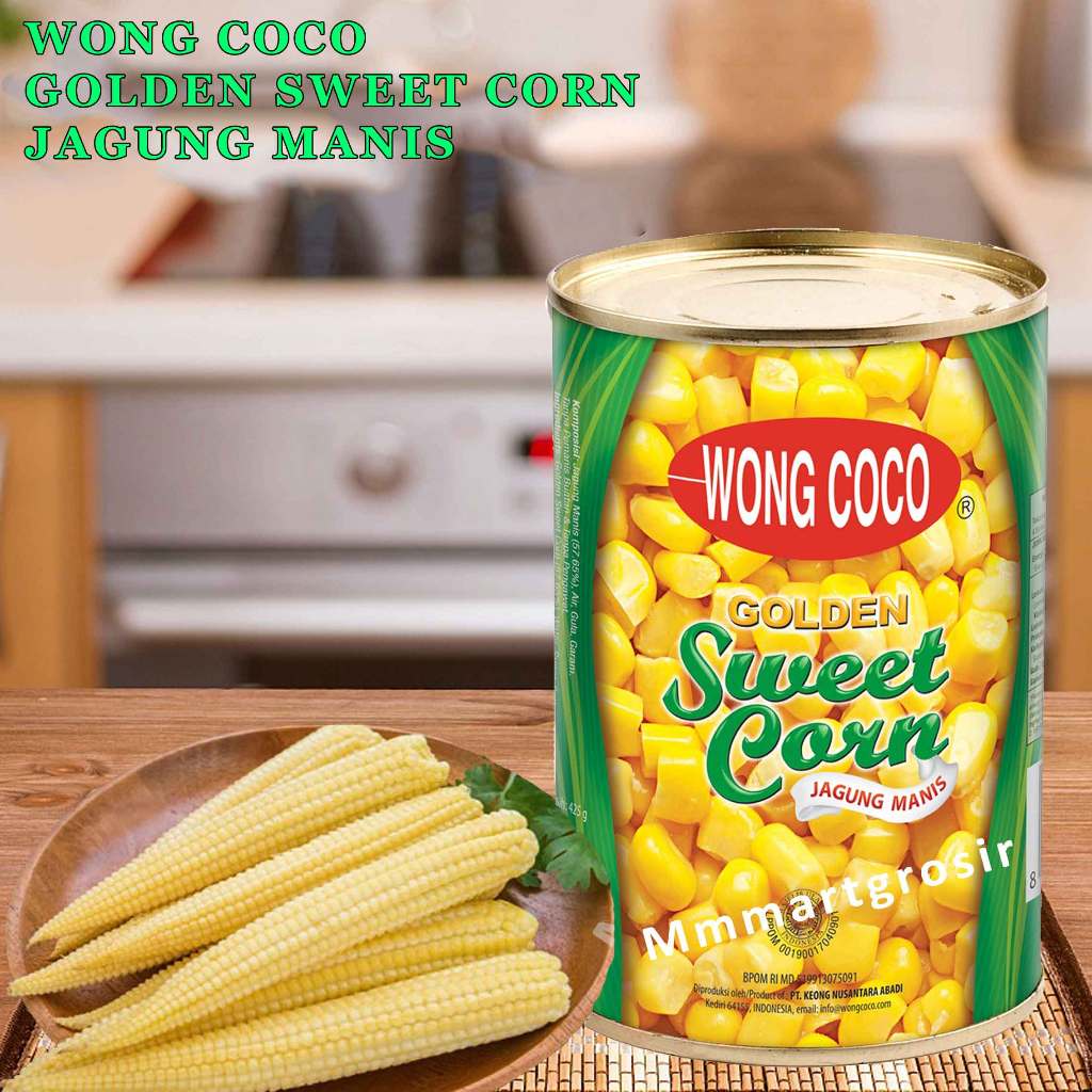 

Wong Coco / Golden Sweet Cron / Jagung Manis Kaleng / 425gr