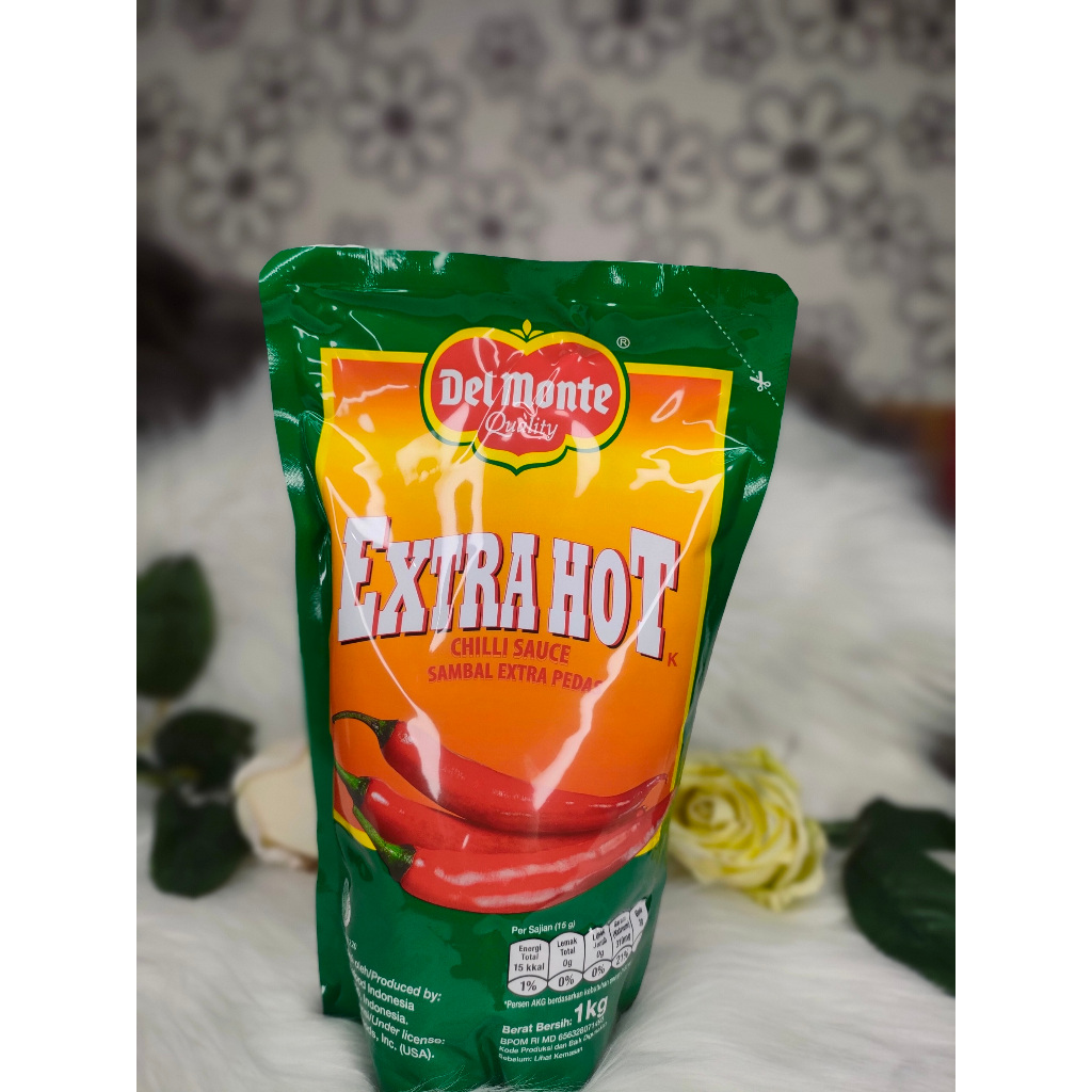 

DELMONTE CHILI EXTRA HOT POUCH UKURAN 1KG