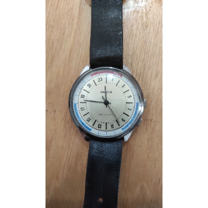 jam rusia, jarum putar 24 jam