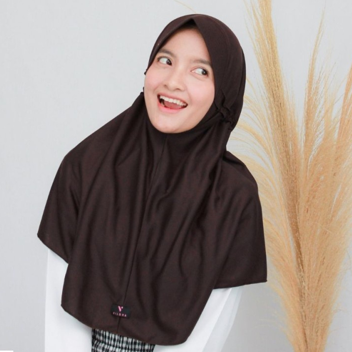 ✔️Stok Terbaru>> Vilora - Kerudung Sekolah (Hijab Instan) / JILBAB VILORALOVE SIZE M L XL XXL