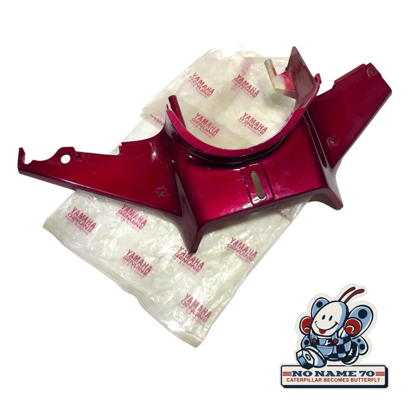 Cover Batok Kepala Bawah Stang Yamaha V80 Excellent Original Merah