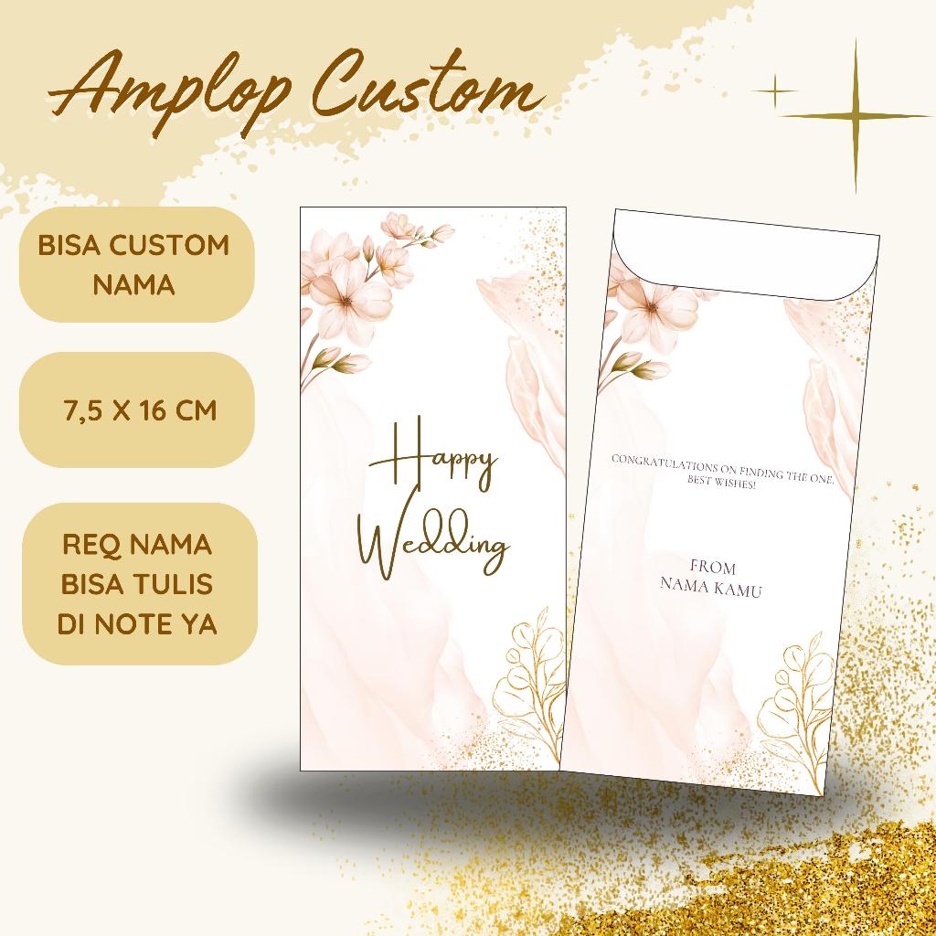 

Amplop Pernikahan Custom