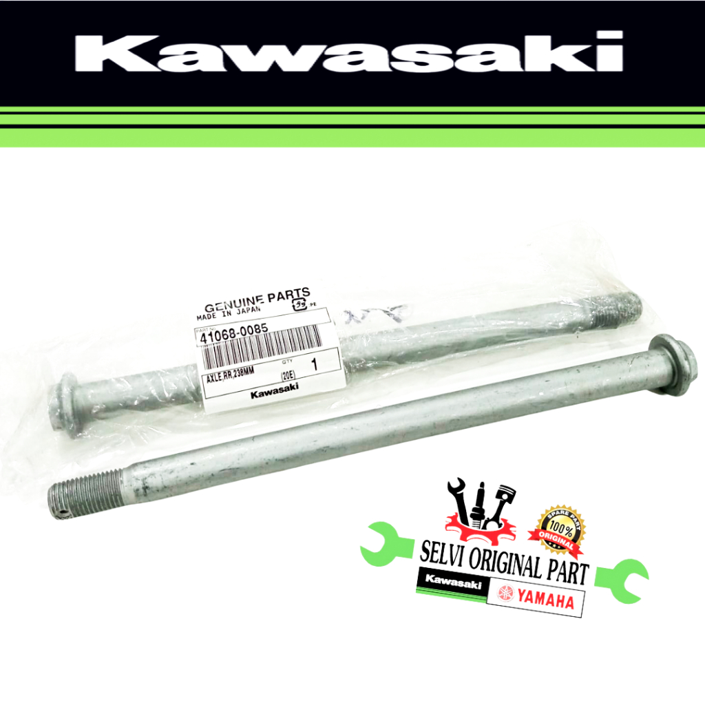 AS RODA BELAKANG KLX 140 PNP AS SWING ARM GORDON ORIGINAL KAWASAKI