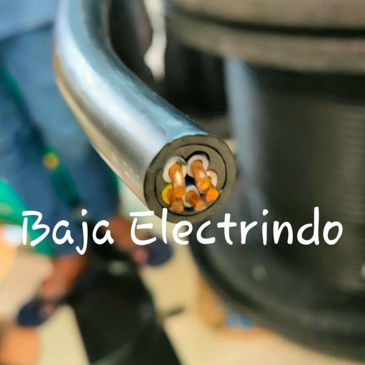 Kabel Tunggal / engkel NYY 5x10mm METAL 5X10 mm per meter 4 Besar