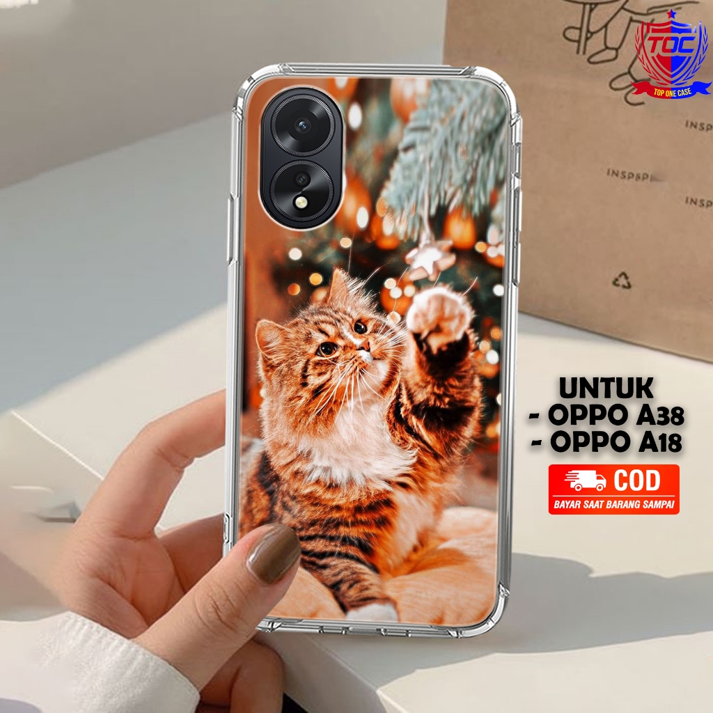 Case OPPO A38 / OPPO A18 - Casing OPPO A38 / OPPO A18 Terbaru Top One Case [ MOTIF 38 ] Casing Hp OP
