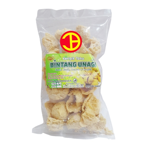 

Bintang Unagi Keripik Tahu Pong Crispy 100 gr