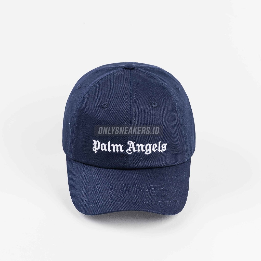 PALM ANGELS CLASSIC LOGO WHITE PALM ANGELS CAP NVY