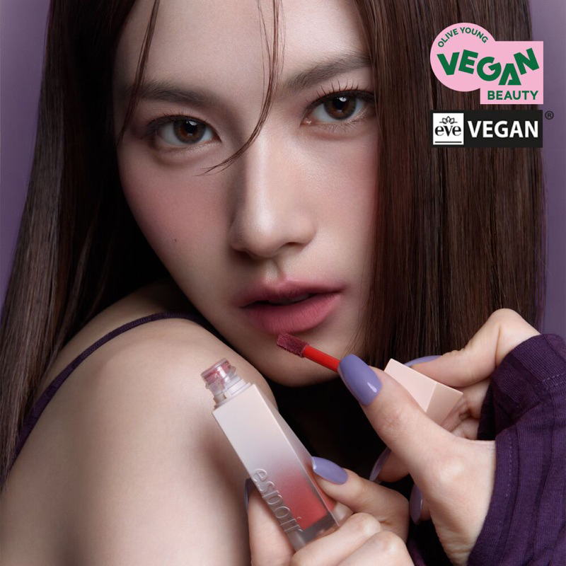 Espoir x SANA TWICE Couture Lip Tint Blur Velvet Lip Tint Velvet Matte Gloss Liptint Lipgloss