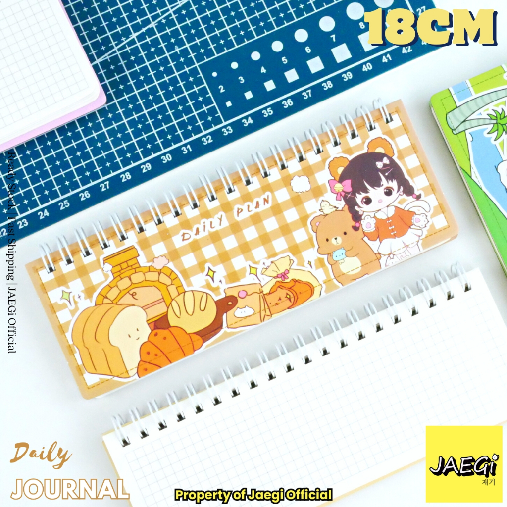 

JAEGi - Buku Jurnal Daily Activity Buku Tulis Kotak Kotak Premium 18 cm Hard Cover