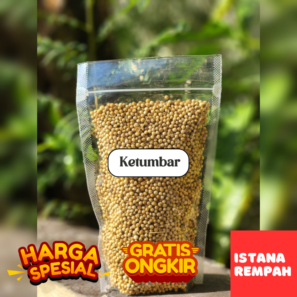 

Ketumbar Asli Kualitas Super 100gr Bumbu Rempah Dapur