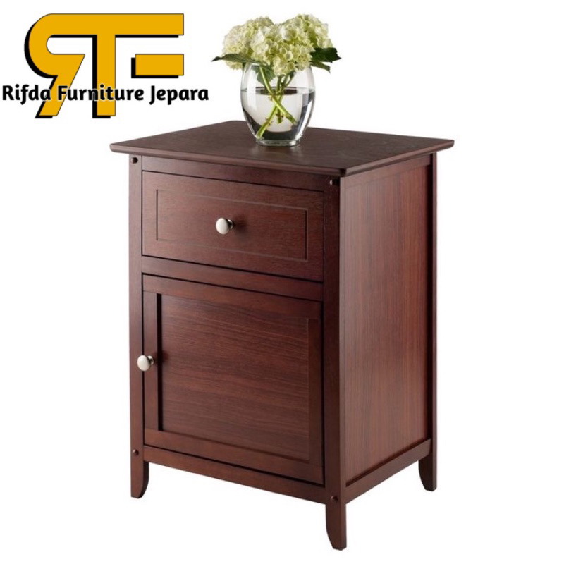 Nakas minimalis kayu jati murah ( nakas jati murah,nakas klasik jati,drawer )