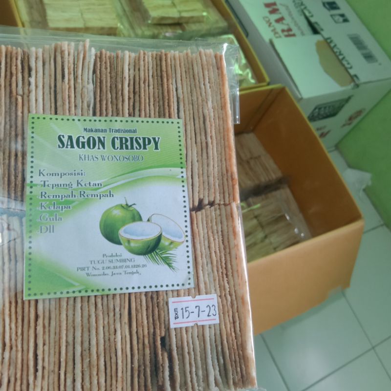 

sagon kelapa ,(Sagon Krispy)