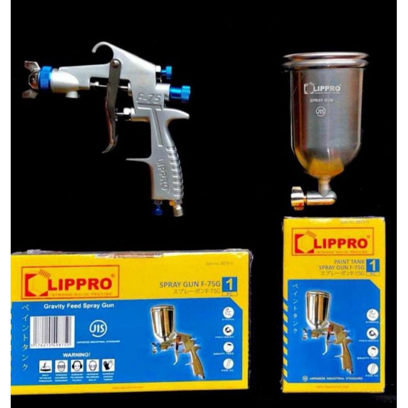 Lippro spray gun tabung spraygun F75G