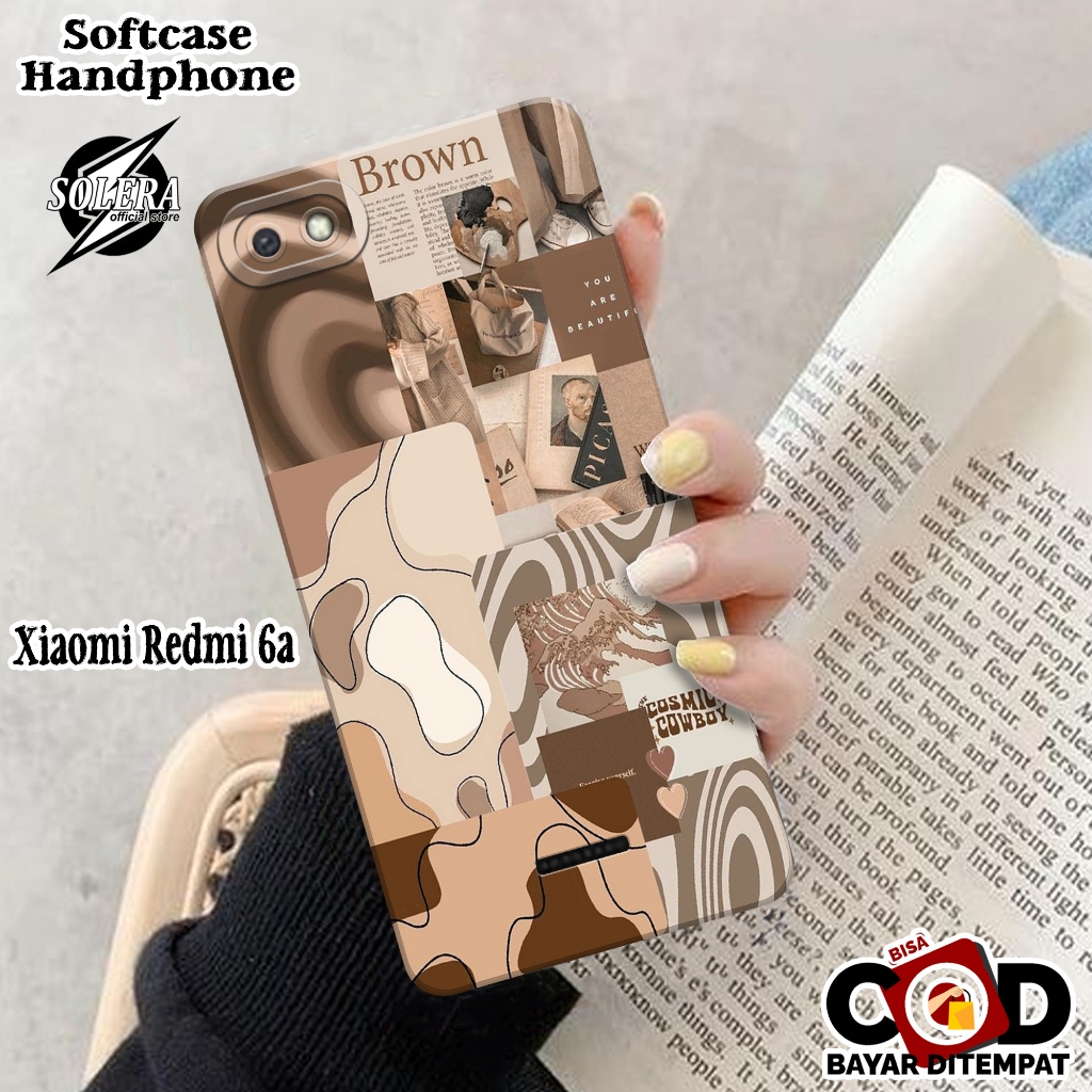 Case Xiaomi Redmi 6a Softcase Xiaomi Redmi 6a Terbaru Silikon Pro Camera Fashion Case Aesthetic Cove