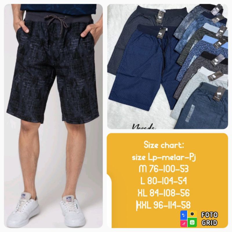 MATAHARI CELANA PENDEK JEANS NEVADA CELPEN PRIA DEWASA CELPEN LAKI-LAKI CELANA PENDEK JEANS CELPEN N