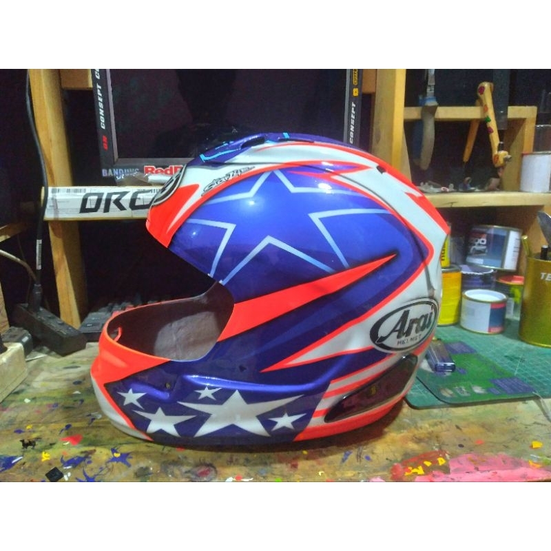 helm copy arai sudah repaint